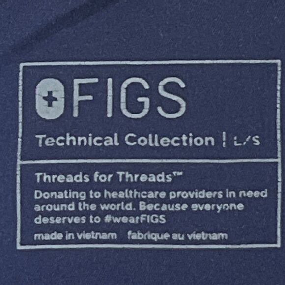 FIGS Cairo Cargo Scrub Pants Navy Blue Technical Collection - Men's Size Large - Picture 4 of 9